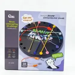 BOAED GAME ROPE UNTANGLING GAME