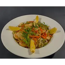 Asian Noodles Shrimp
