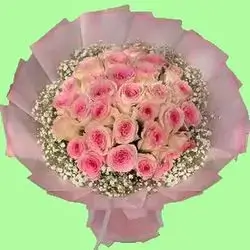 Sweet Pink Rose Bouquet