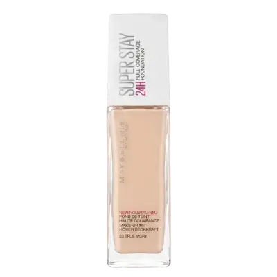 Super Stay 24H Full Coverage Foundation 03 TRUE IVORY 30ml _ MAYBELLINE NEW YORK