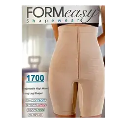 Adjustable High Waist Long Leg Shaper M Beige _ FORM easy Shape Wear 1700