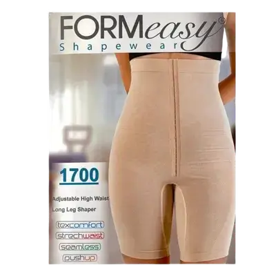 Adjustable High Waist Long Leg Shaper M Beige _ FORM easy Shape Wear 1700