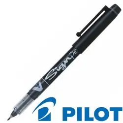 Pilot V SIGN Pen Black - Broad 2mm Liquid Ink Pen