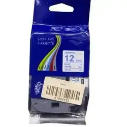 Label Tabe Brother Master Copy-12mm-Blue On White