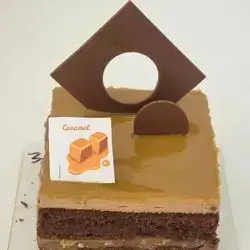 Cake Caramel Squares