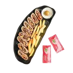 Beef Shawarma Saj Meal