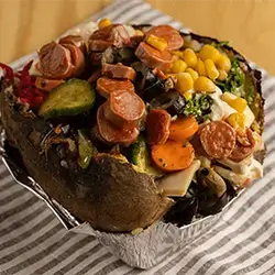 Sausage Kumpir