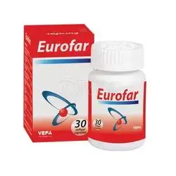 Eurofar antiamemic complex with iron,vitamin and mainerals 30 softgel capsul