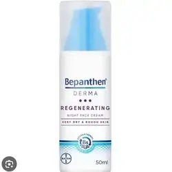 bepanthen derma regeneratig night face cream 50ml