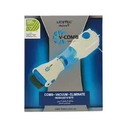 V-Comb Eliminate Head Lice & Nits With Capture Filter _ LICETEC