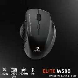 JERTECH ELITE W500 Dual Mode Wireless, Bluetooth Gaming Mouse
