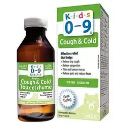 0-9 Cough & Cold Syrup 100Ml