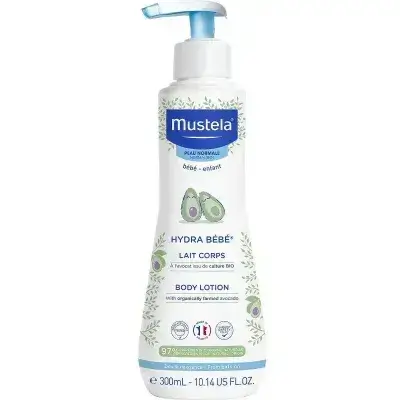 Mustela Hydra-Bebe Lait Corps Body Lotion - 300ml | موستيلا لوشن مرطب للأطفال - 300 مل