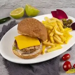 Chicken Cheese Burger
