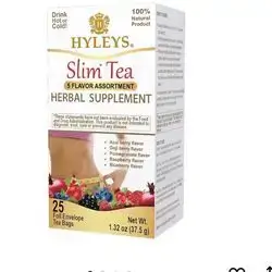  Slim Tea herbal supplement  5 flavor assortment 