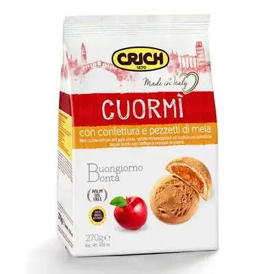 CRICH Cuor Mi Biscuits with apple jam 270 gr