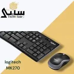 Logitech Keyboard And Mouse Wireless MK270. Original.