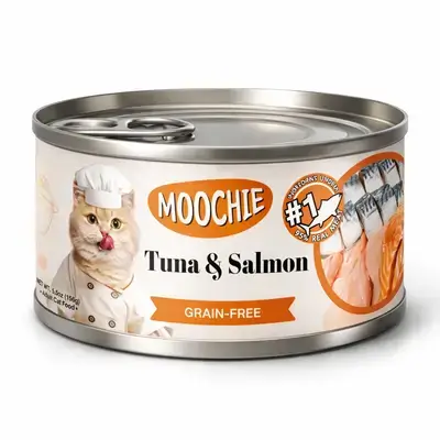Moochie التونة والسلمون