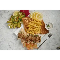 Arabic Meat Shawarma Meal