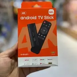 4K Android TV Stick LCD or TV/Android tv /TV Stick / Easy to Use/
