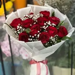 10 flower red