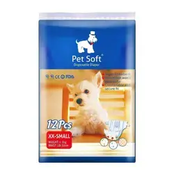 Pet Soft Female Diapers - XXS