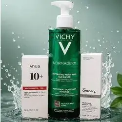 This skincare routine is highly effective for oily, combination, and acne-prone skin with hyperpigmentation
