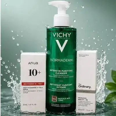 This skincare routine is highly effective for oily, combination, and acne-prone skin with hyperpigmentation