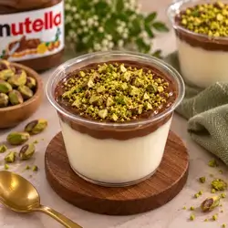 Nutella & Pistachio Mahalabia