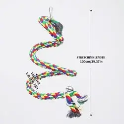 Spiral Rope Perch for Birds