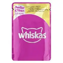 Whiskas Junior/Kitten Chicken 85G