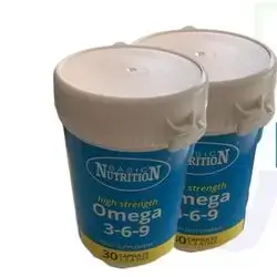 Omega 3-6-9 30 capsules(basic nutriton)