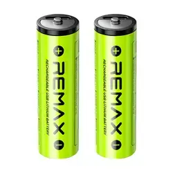 Remax AA Rechargeable Lithium USB Battery – 3071mWh, 2PCS