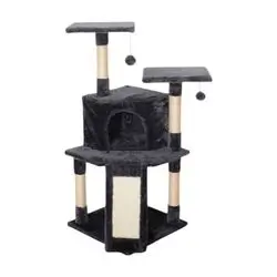 Multi-Level Cat Tree Tower-Model MX42 Dark Grey 102cm
