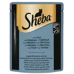 Sheba Natures Adult Cat Food Cod Flavour 85g