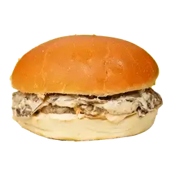Mushroom Chicken Burger