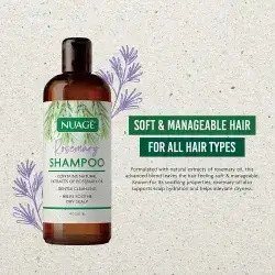 Nuage Rosemary Shampoo Contains Rosemary Extract + Proteins 400ml