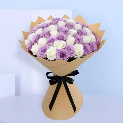 Imported Natural Flower Bouquet – 79 Flowers