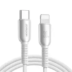 JOYROOM Type-C to Lightning 30W Cable 1.2m Light grey