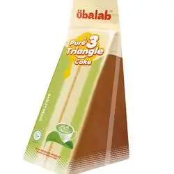 Obalab Cake Triangle Barley Green 100g