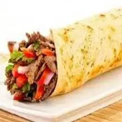 Syrian Sandwich With Meat Gas