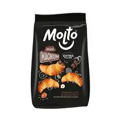 Magnum Mojto Croissant Mini Mix Chocolate & Hazelnut 70 Gm