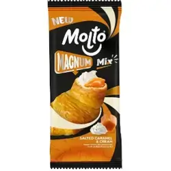 Molto Magnum mix Fillded Wit Salted Caramel & Cream 80g