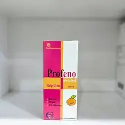 profeno (ibuprofen) 100ml oral suspension G pharma