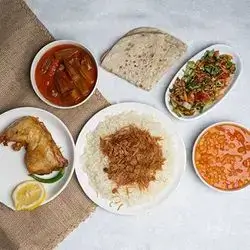 Rice With Fried Chicken