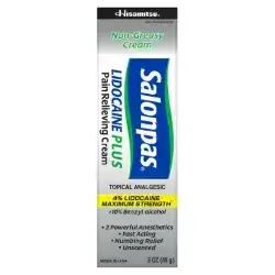 Salonpas lidocaine plus pain relive cream