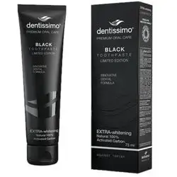 Dentissimo Black Extra Whitening Toothpaste 75Ml