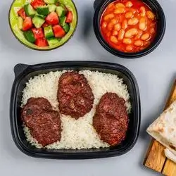 Rice & 3 Local Kebab Shfta
