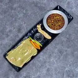 Pistachio Crepe And Kunafa Basbousah VIP