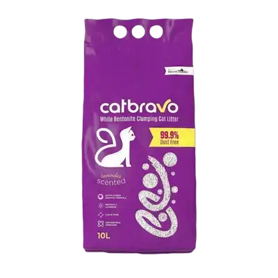Cat Bravo Lavender Scented Cat Litter 10L